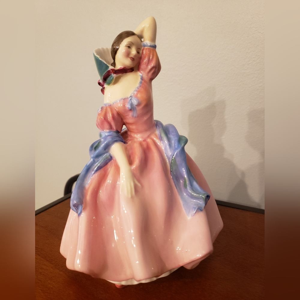 Vintage Royal Doulton Maytime Porcelain Figure - Picture 1 of 9